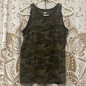 Old Navy Camo Tank Top Youth XL